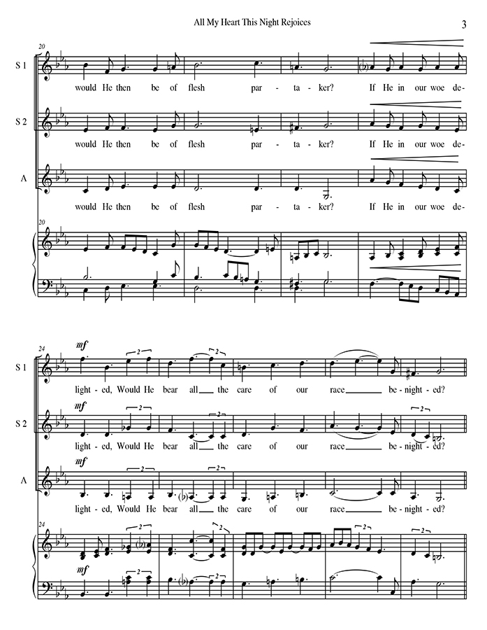 music page - All My Heart p3