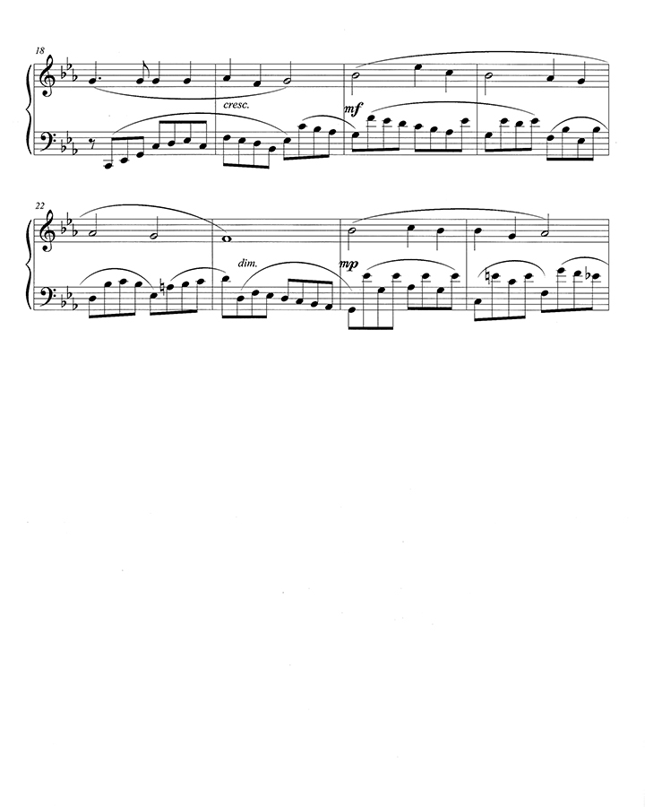 music page - Crusaders' Hymn p2