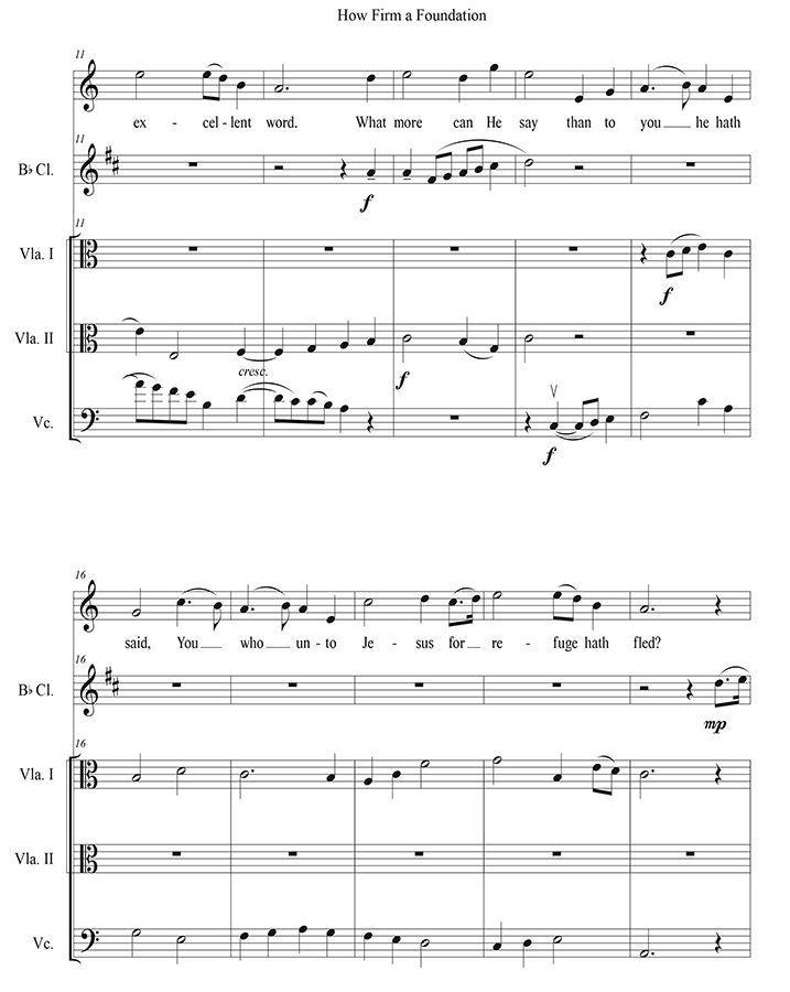 music page - How Firm a Foundation p2