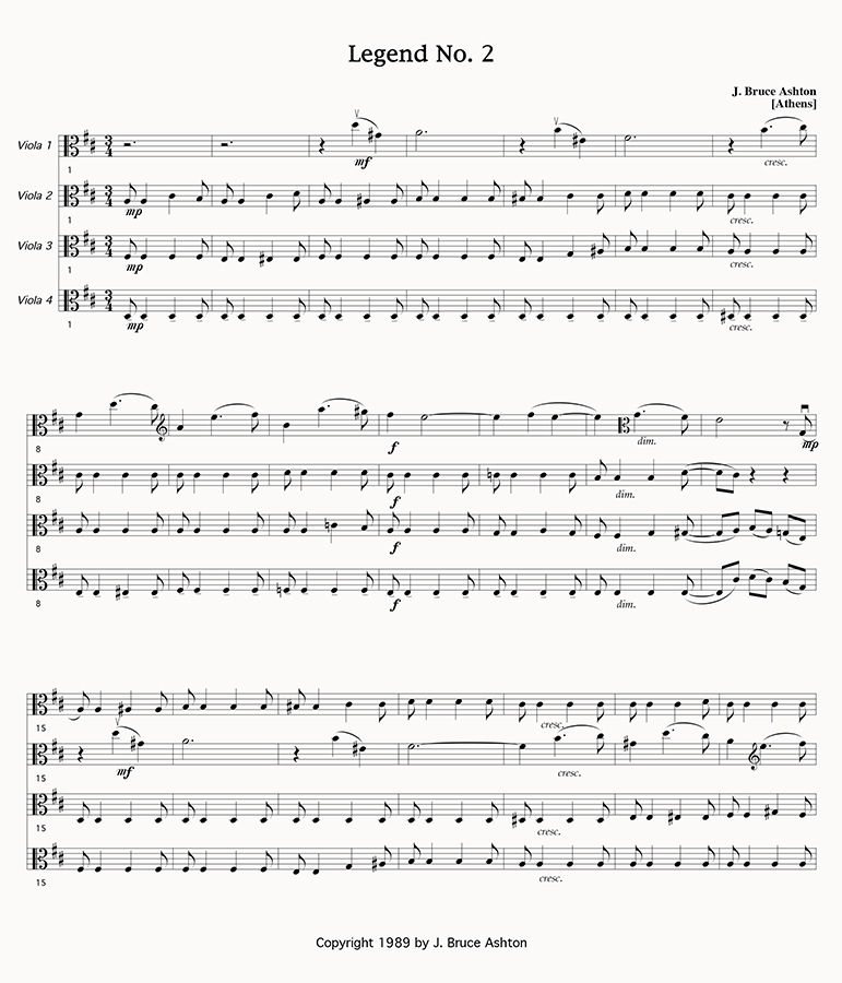 music page - Legend No. 2 p1