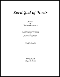music cover - Lord God of Hosts 250