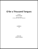 music cover - O for a Thousand Tongues