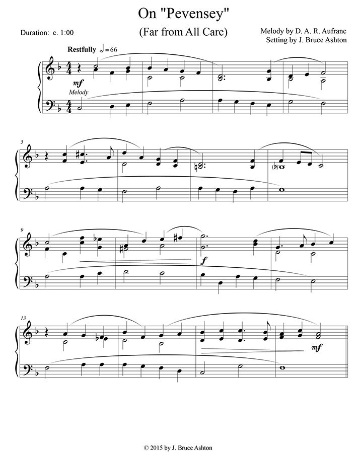 music page - On "Pevensey" p1