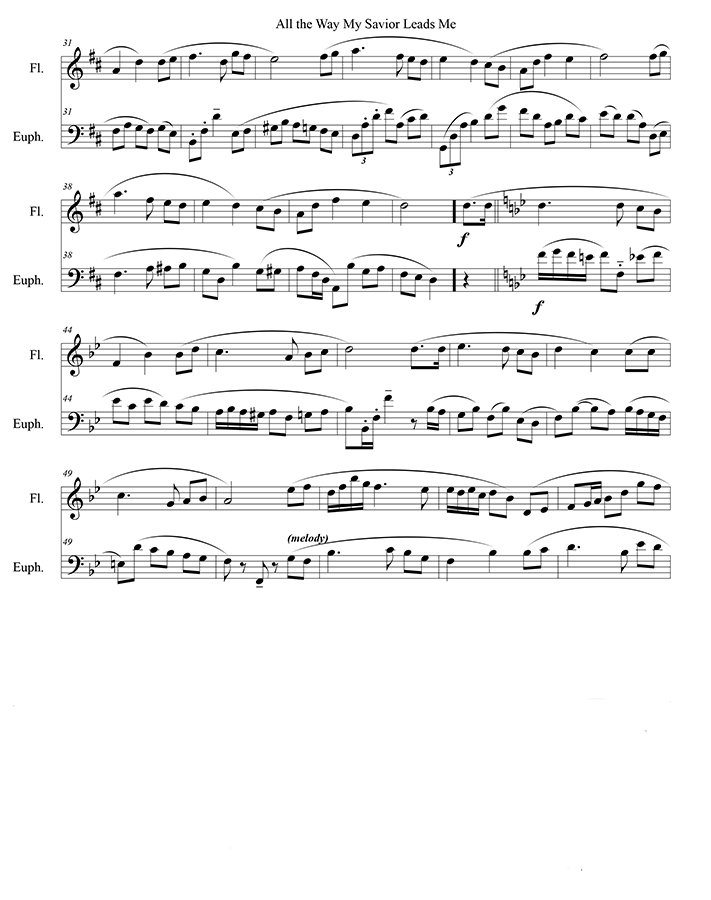 music page-All the Way p2/flt/euphonium