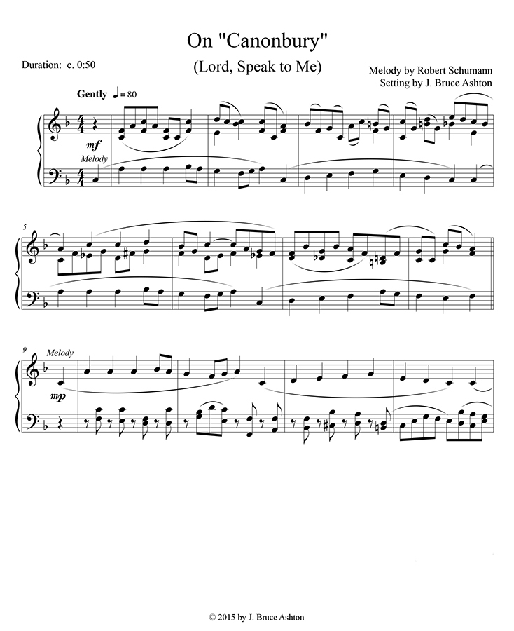 music page - Canonbury