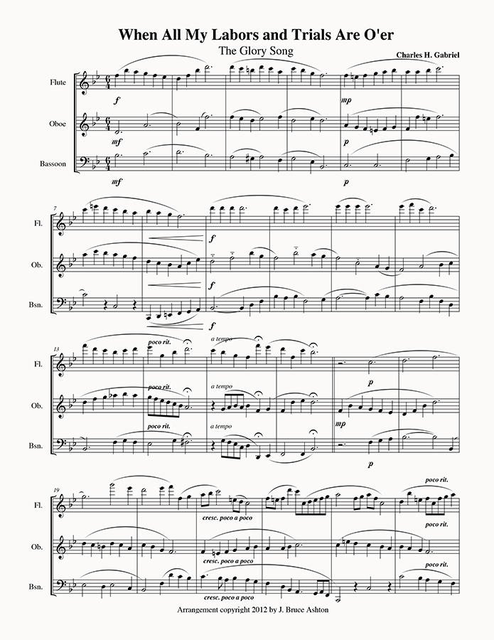 music page - When All My Labors p1
