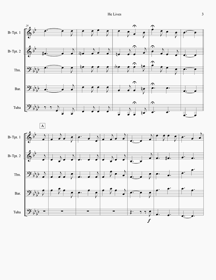 music page -He Lives p3