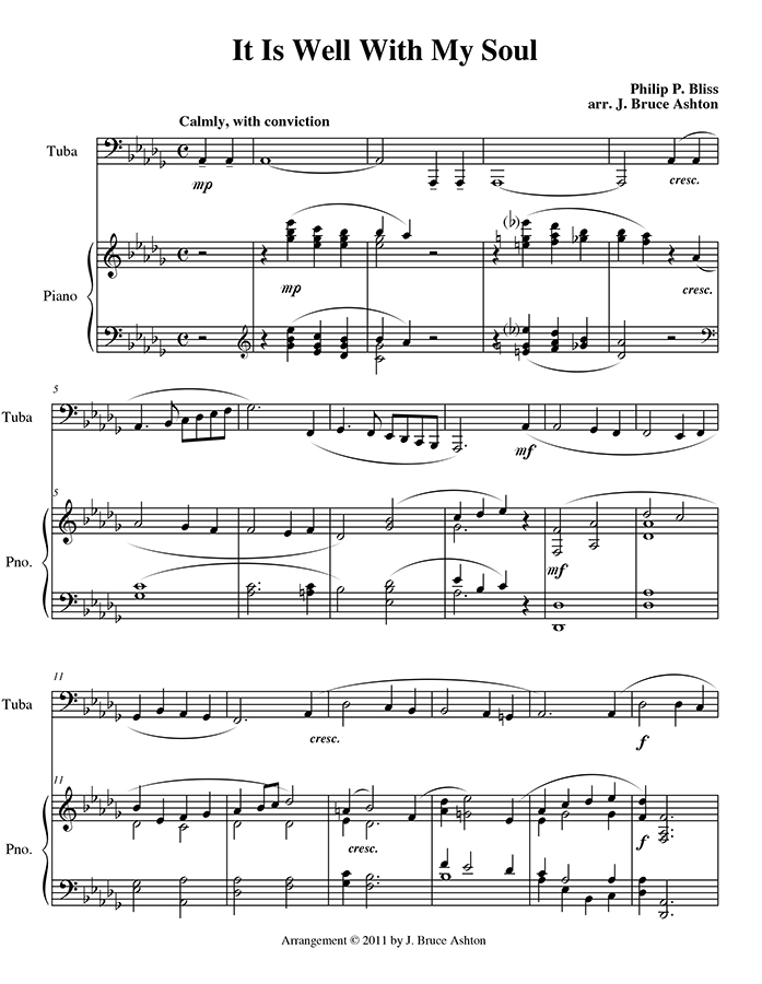 It Is Well With My Soul p1