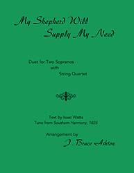 music cover- My Shepherd Will Supply 250