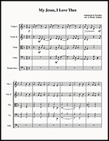 music cover - My Jesus I Love Thee 200