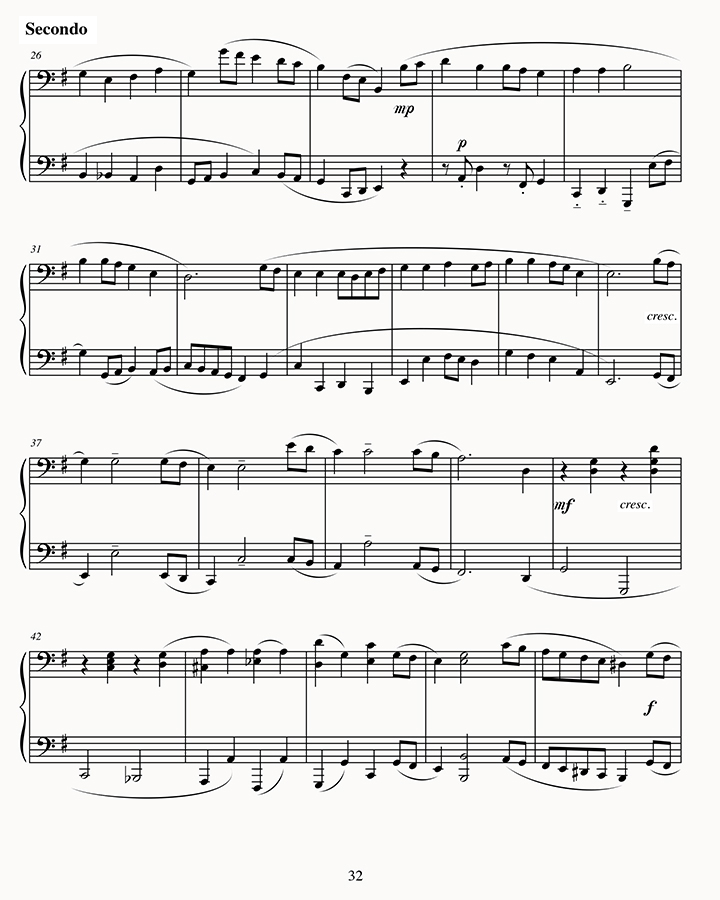 music page O Sing a Song-sec-ed-p2