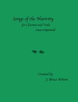 music cover -Songs of the Nativity - clar/vla