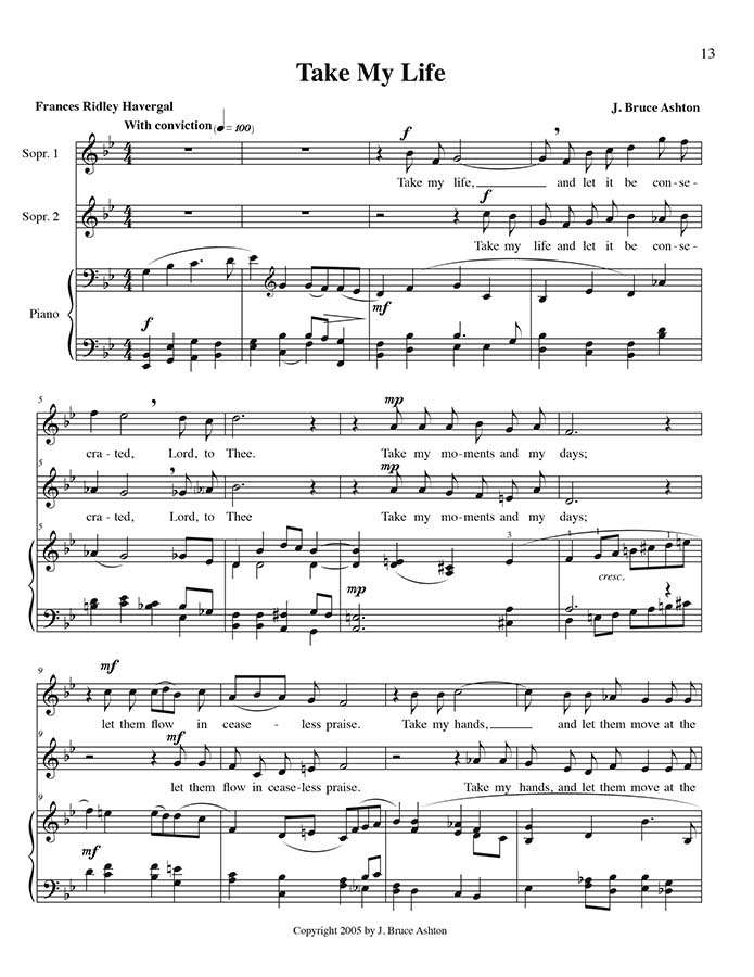 music page - Take My Life p1-vocal duet