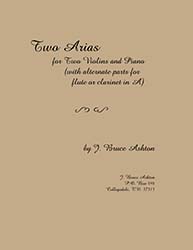 music cover - Two Arias - 250