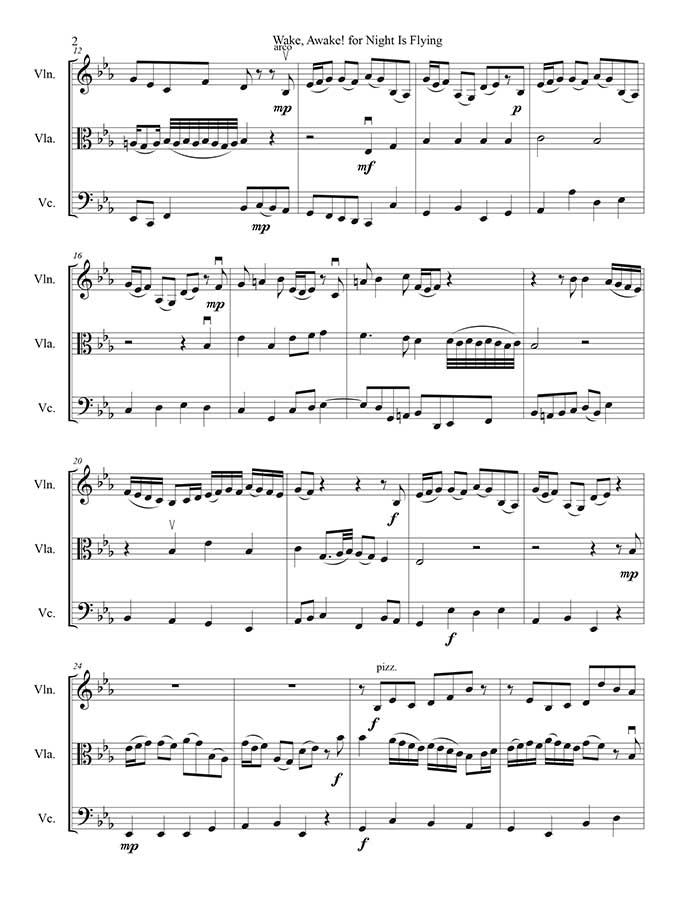 music page-Wake, Awake p2-string trio