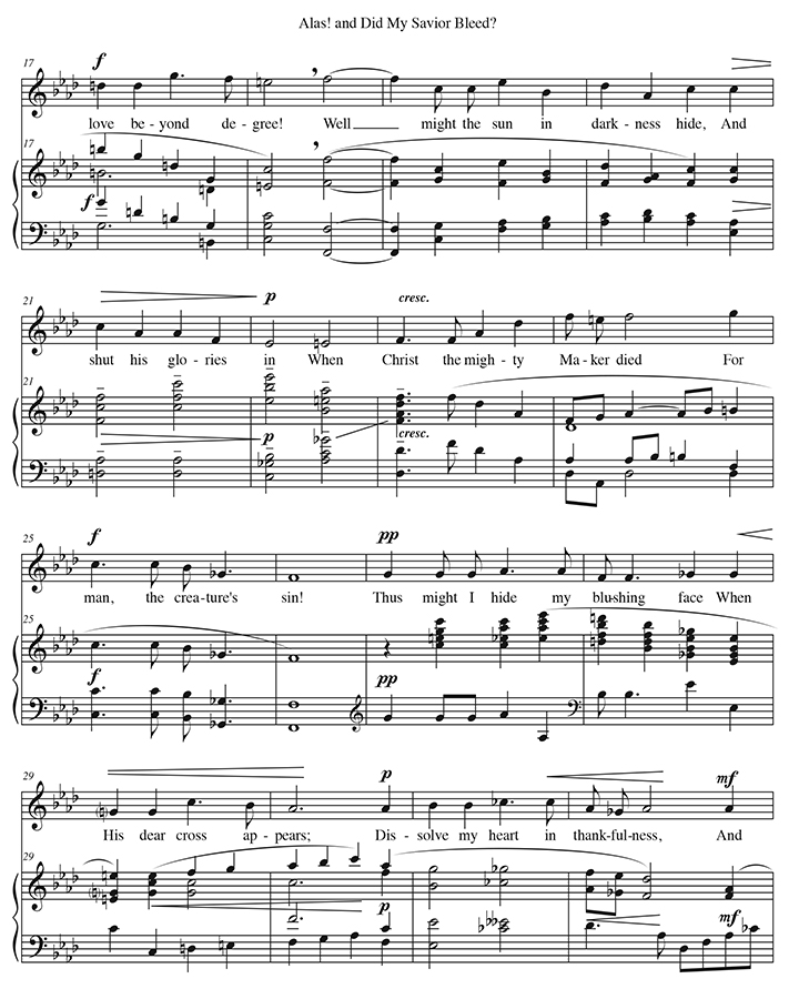 music page - Alas! and Did p. 2