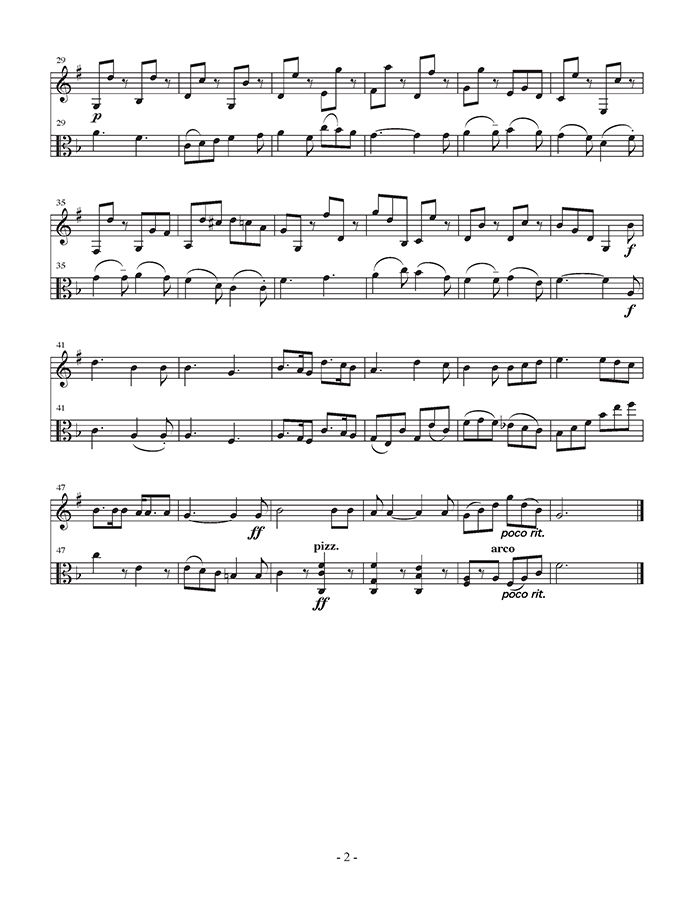 music page - Come, We That Love p2