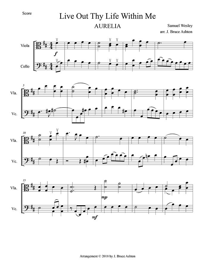 music page - Live Out Thy Life p1