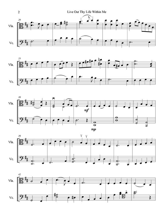 music page - Live Out Thy Life p2