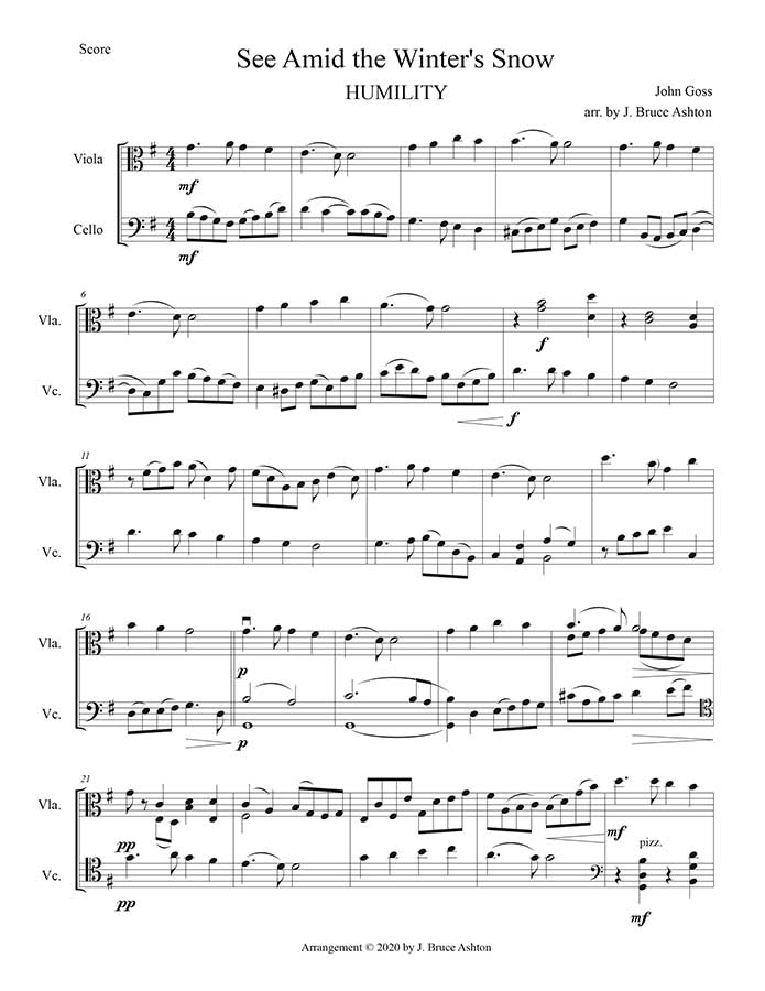 music page - See Amid the Winter's ;1