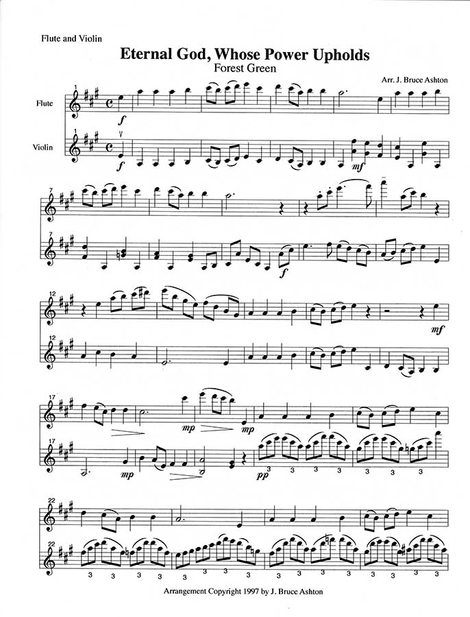 music page - Eternal God p1